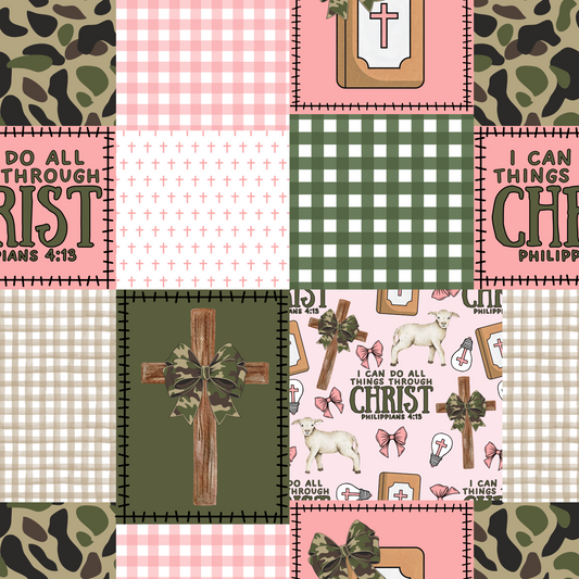 Camo Faith Patchwork