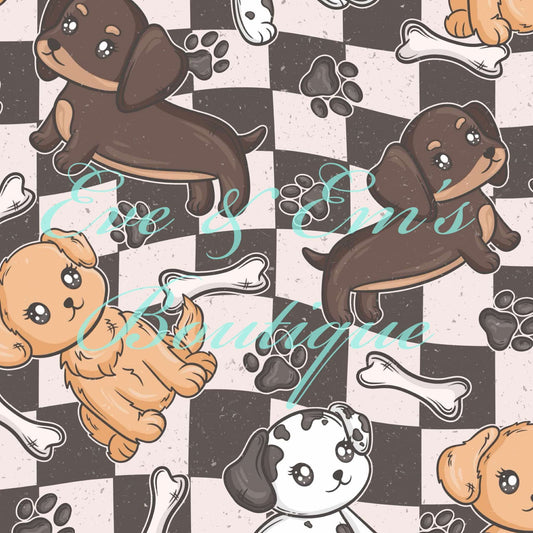 Checkered Pups