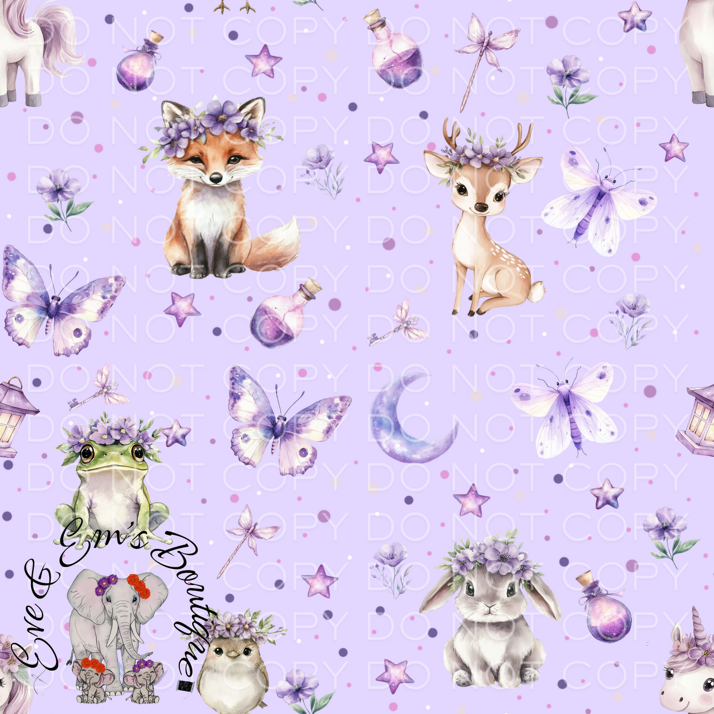 Purple Fairy Friends