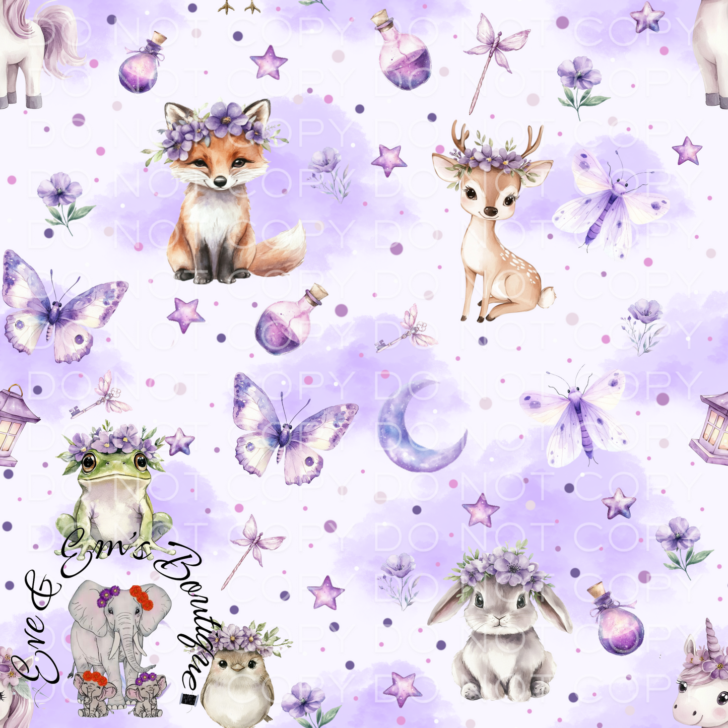 Purple Fairy Friends