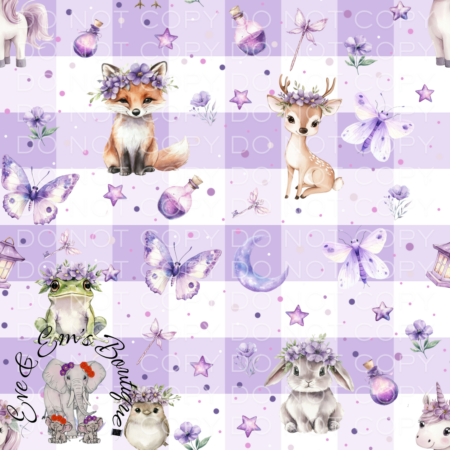 Purple Fairy Friends