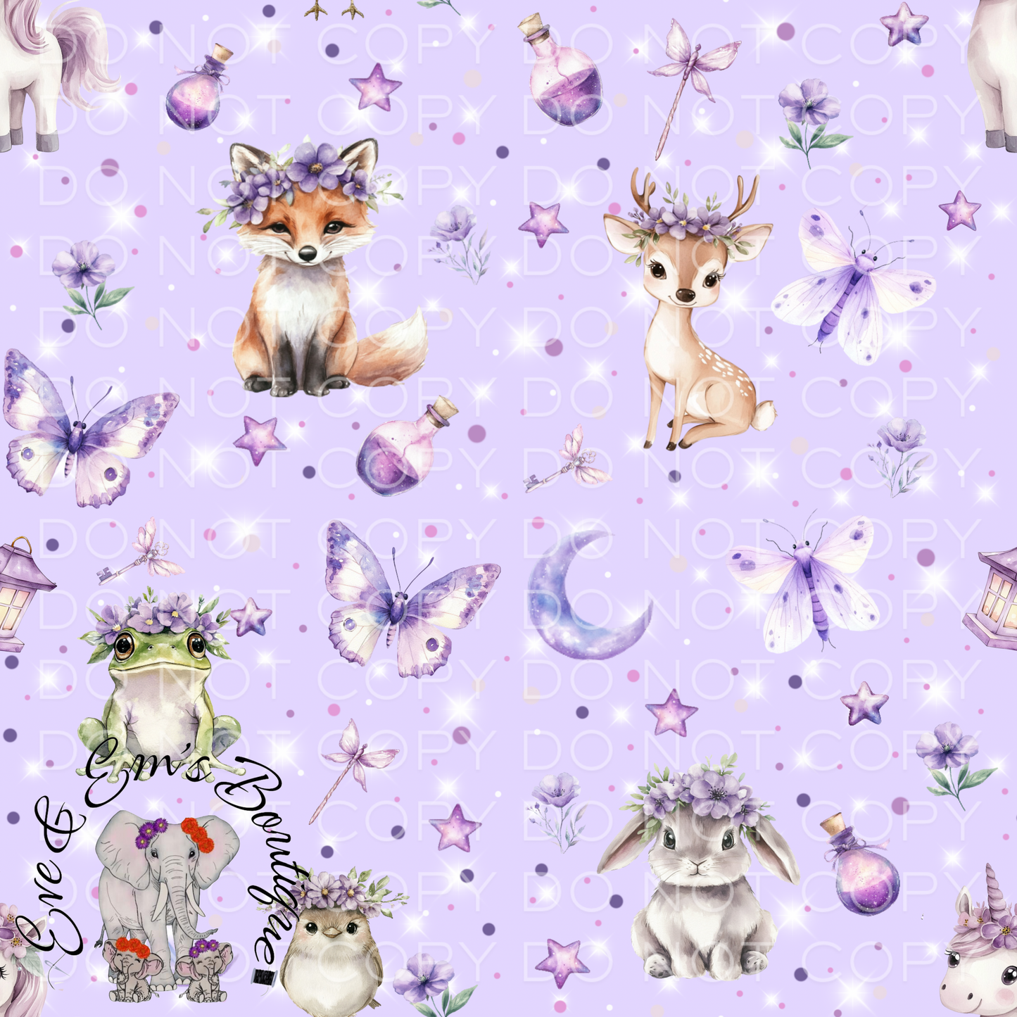 Purple Fairy Friends