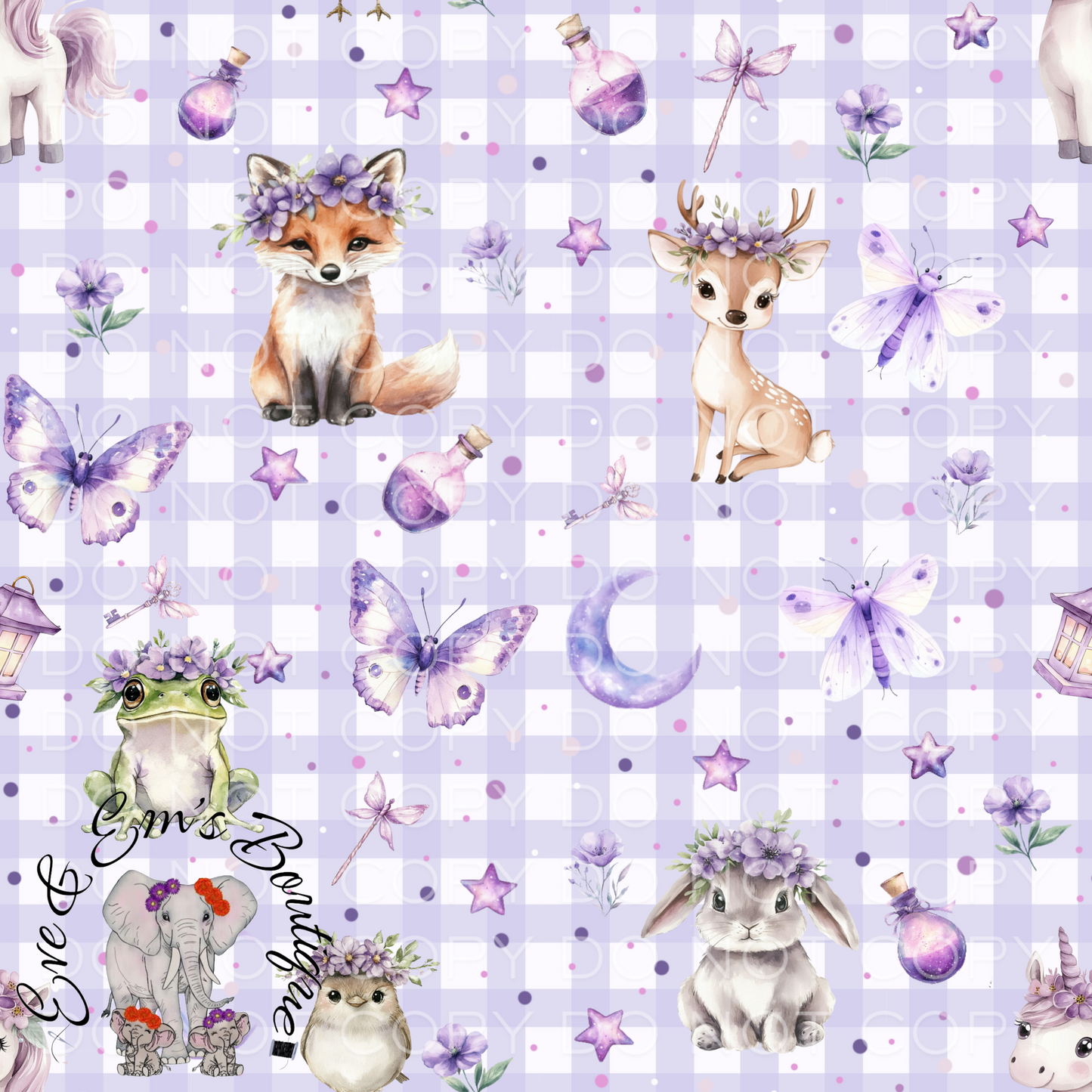 Purple Fairy Friends